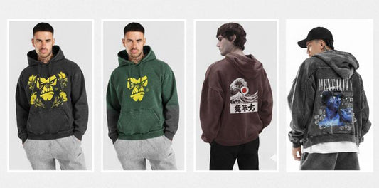 Acid Wash Hoodie- Trendy & Comfy