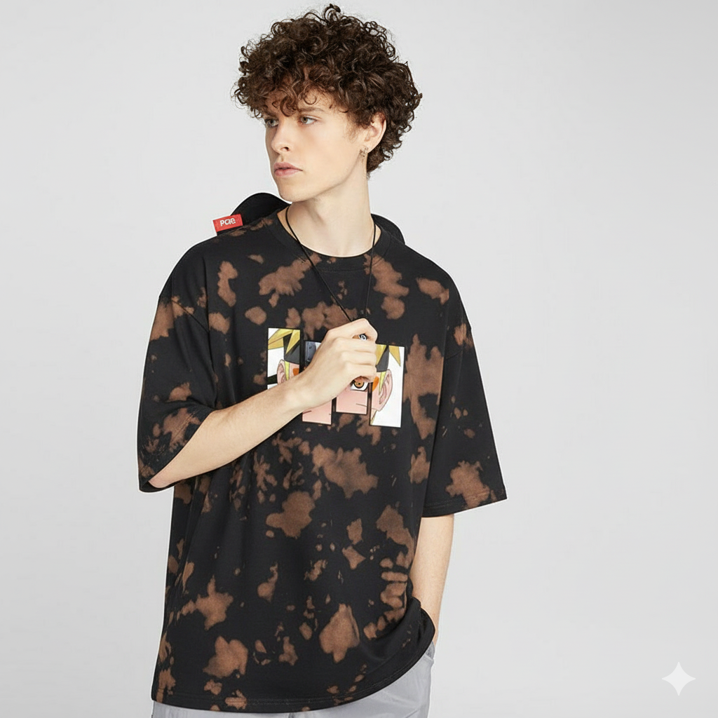 Unisex Tie Dye Oversized T-Shirt