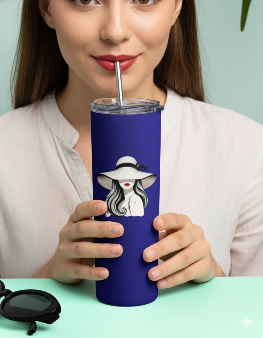 Baby Yoda Insulated Stainless Steel Tumbler with Straw - 750ml